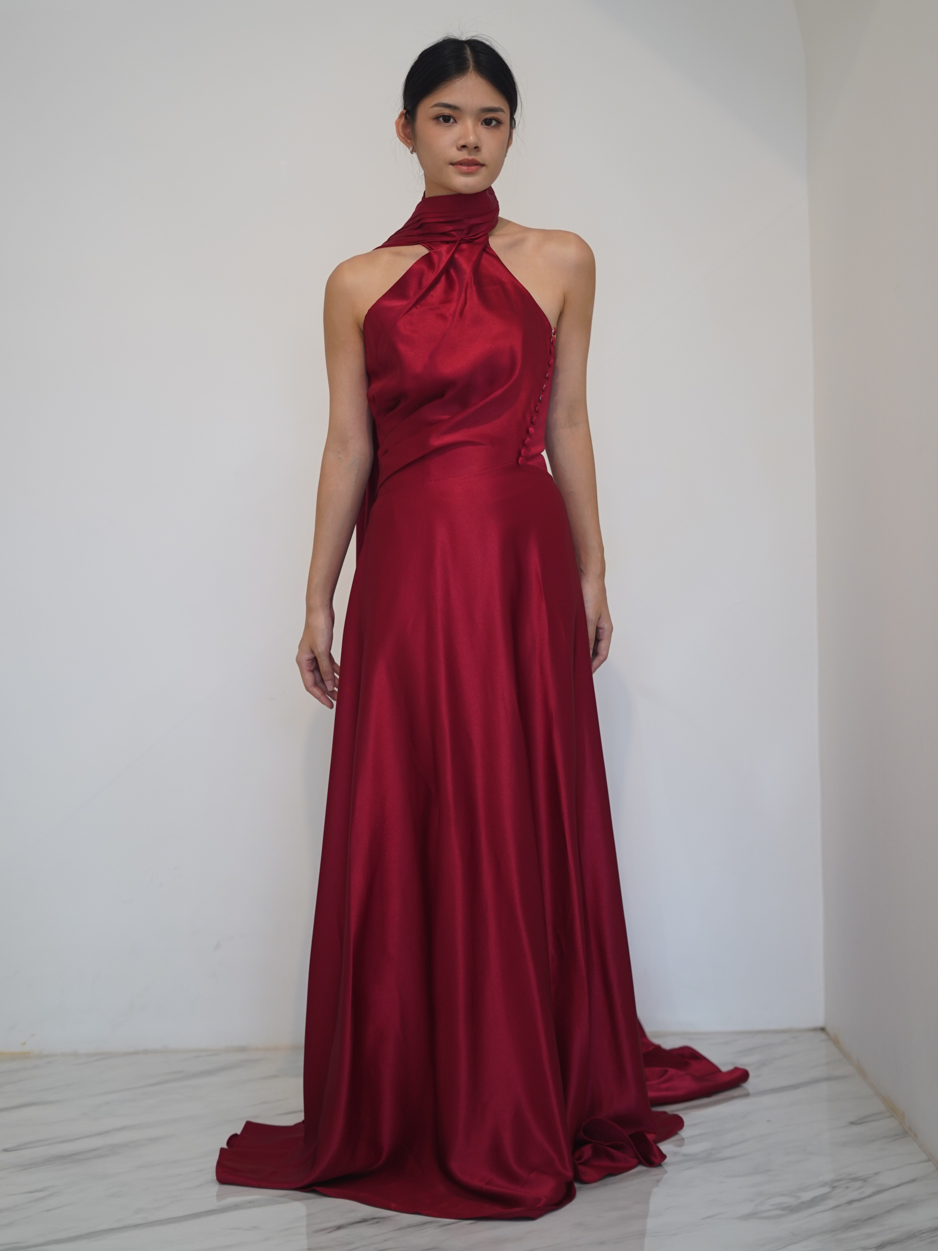 Maroon Lisa Halter BI