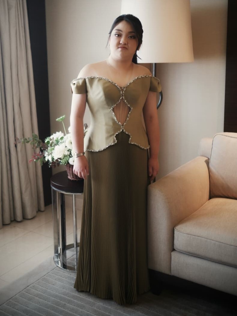 Olive Green Jessica  Sabrina